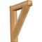 Ekena Millwork Traditional Rough Sawn Arts and Crafts Outlooker, Western Red Cedar, 6"W x 26"D x 30"H OUT06X26X30TRA03RWR - alternate 1